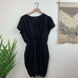 ASOS V-Neck Flutter Dress